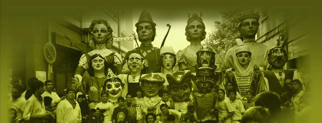 alde zaharreko erraldoiak gigantes casco viejo