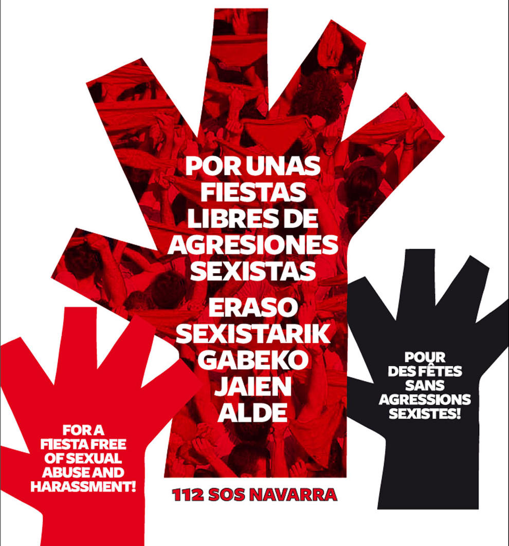 eraso sexistarik ez no a las agresiones sexistas sanfermines populares herri sanferminak